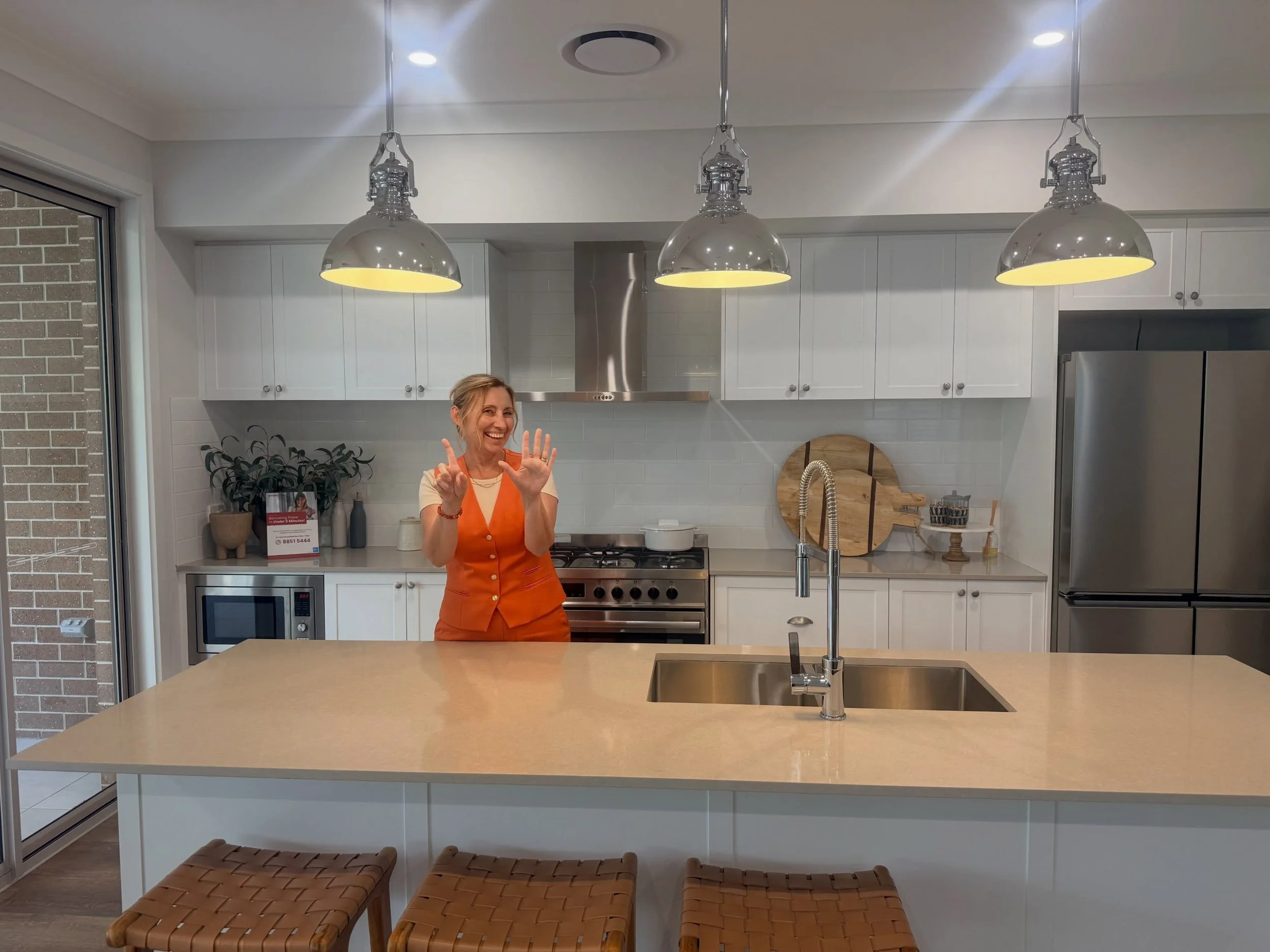 15 years officially in business today&hellip; yay! And spent the day walking in a Charity Walk and then showed some prospective clients through some Domaine Homes (who have Fab pricing!!)&hellip;. And then celebrated with a Loaded cookie from Maccas&