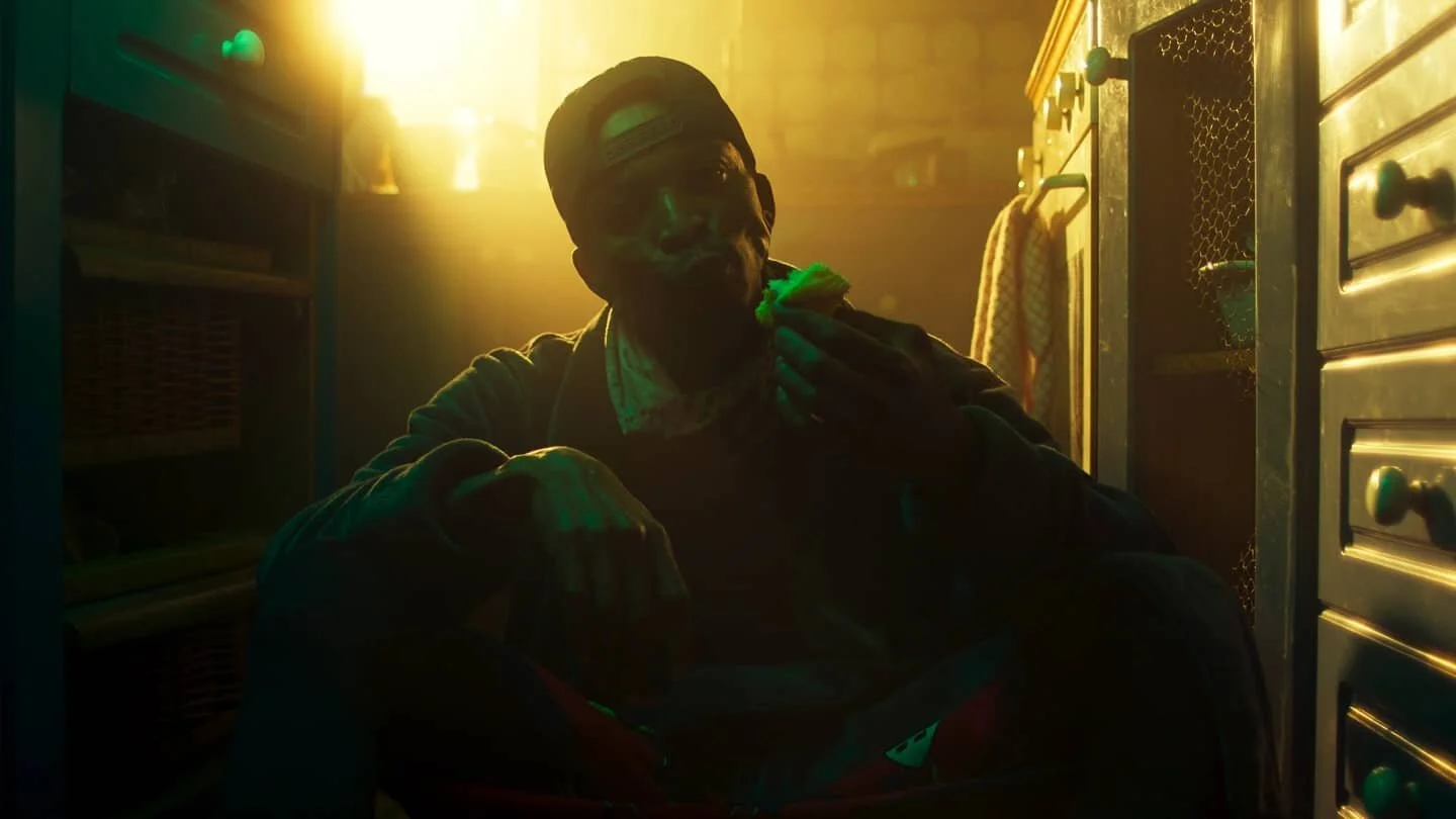 A frame from an upcoming lockdown fashion film I shot with the lovely people from @hungryfilms in 2020. It will be gracing your eye sockets soon soon. 
.
.
In this frame, the gorgeous and effervescent Dave Mthembu.