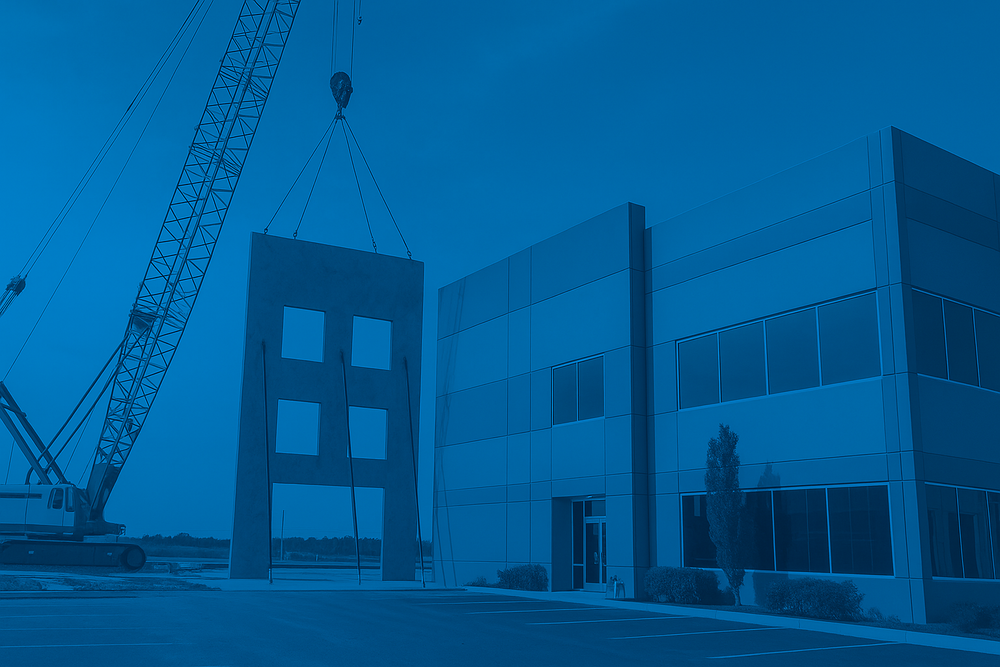 Commercial project under construction