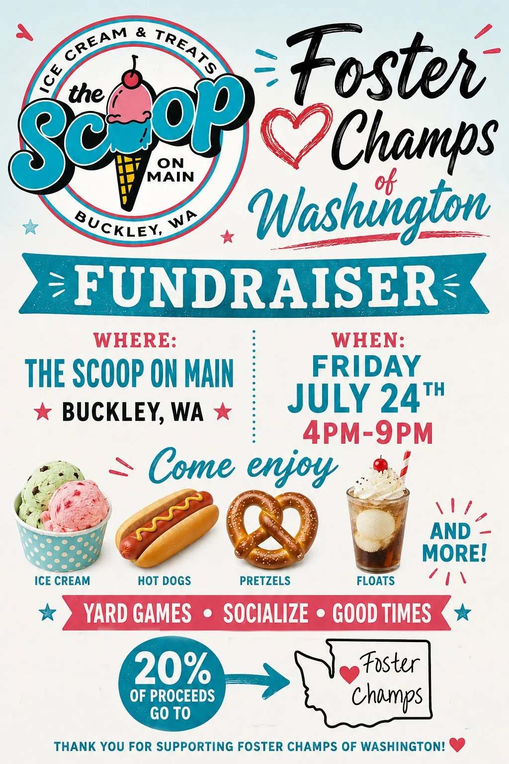 The Scoops on Main Fundraiser
