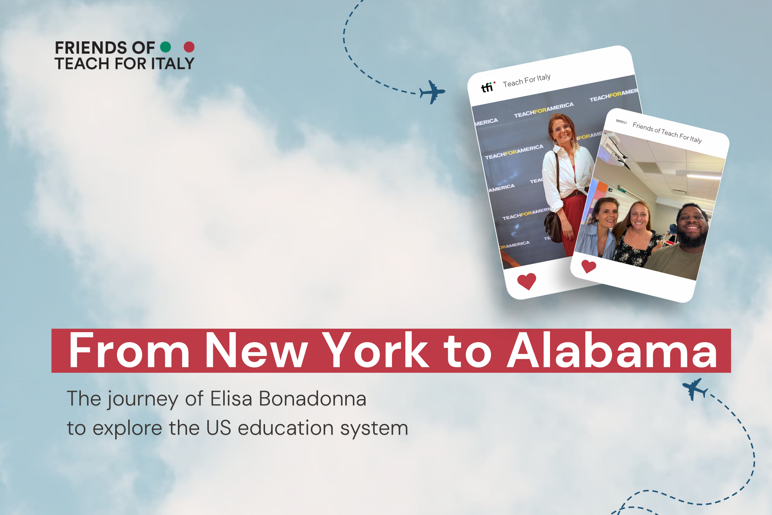 Elisa Bonadonna from New York to Alabama Teach For Italy Teach For America
