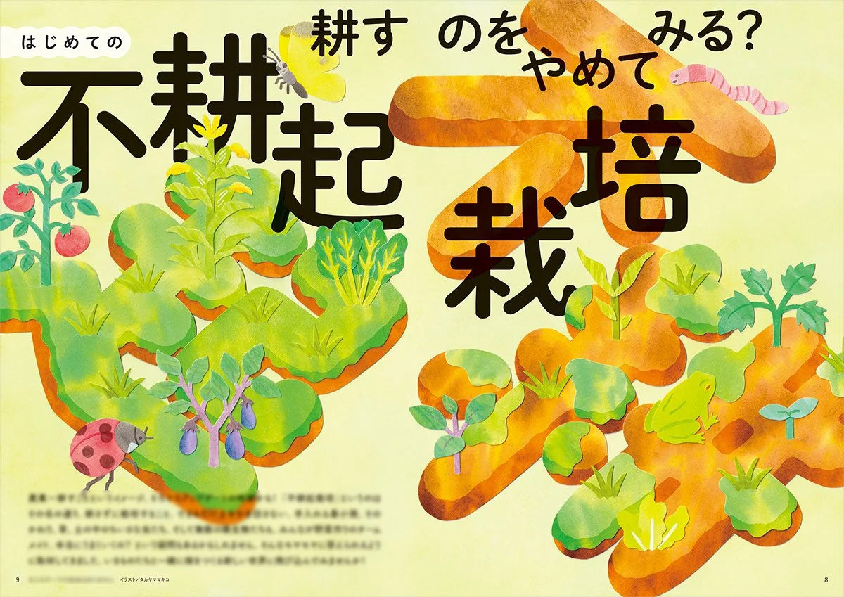 やさいの時間 不耕起