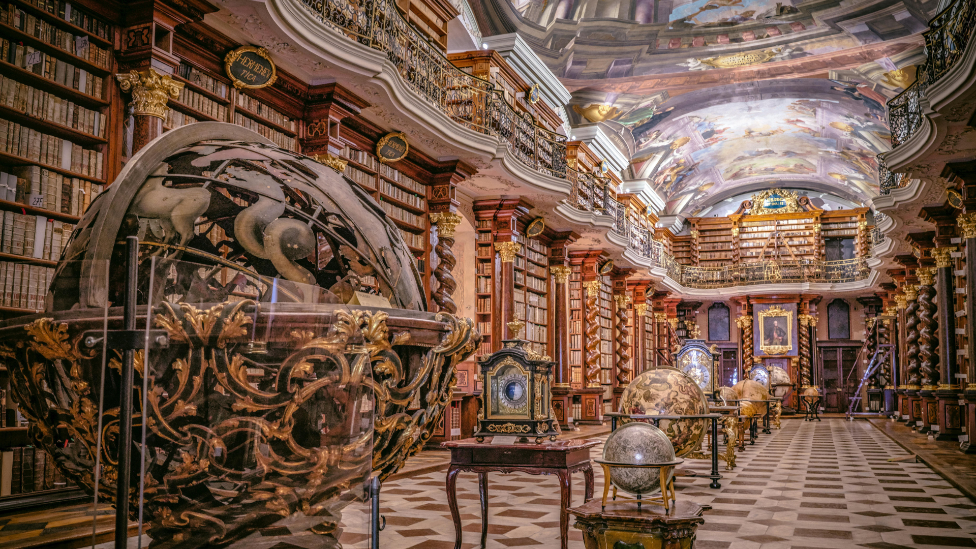 Picture of the National Library of the Czech Republic in Prague.