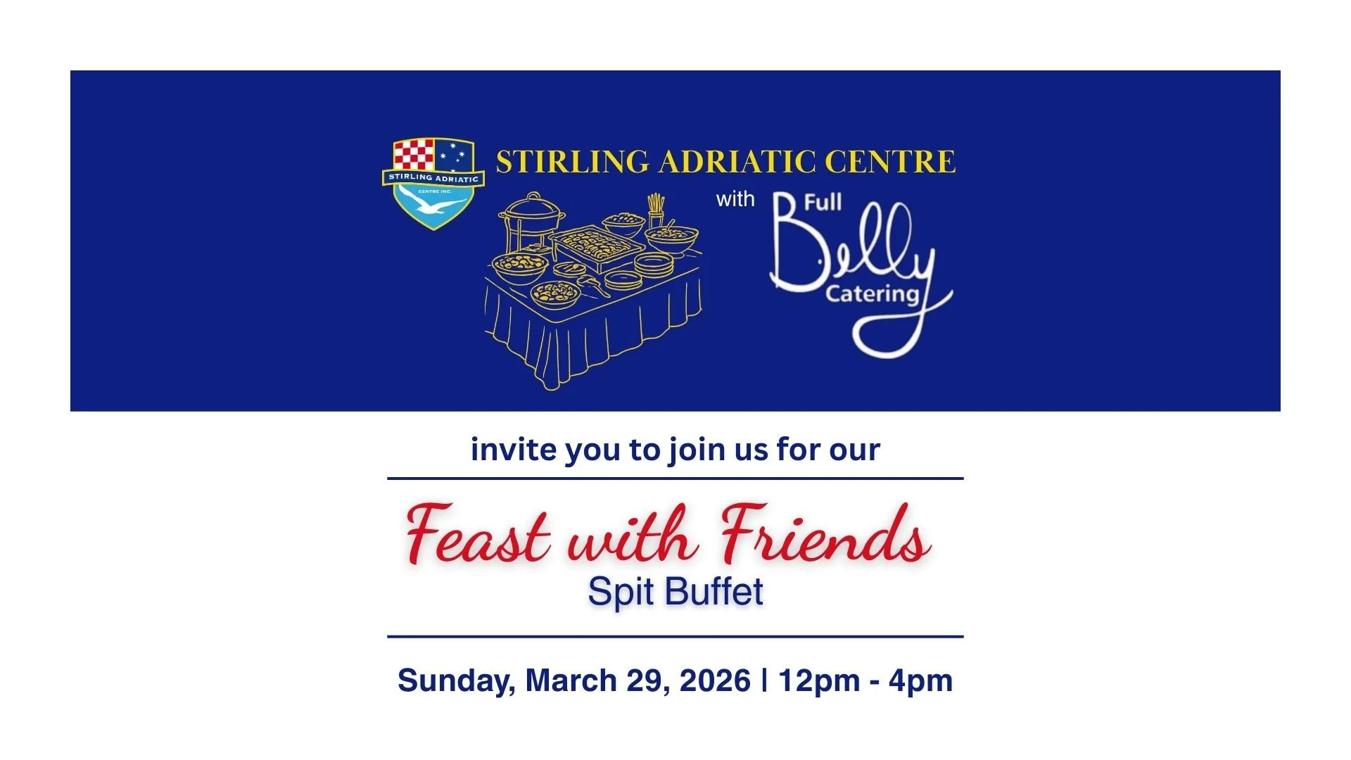 Feast with Friends Spit Buffet