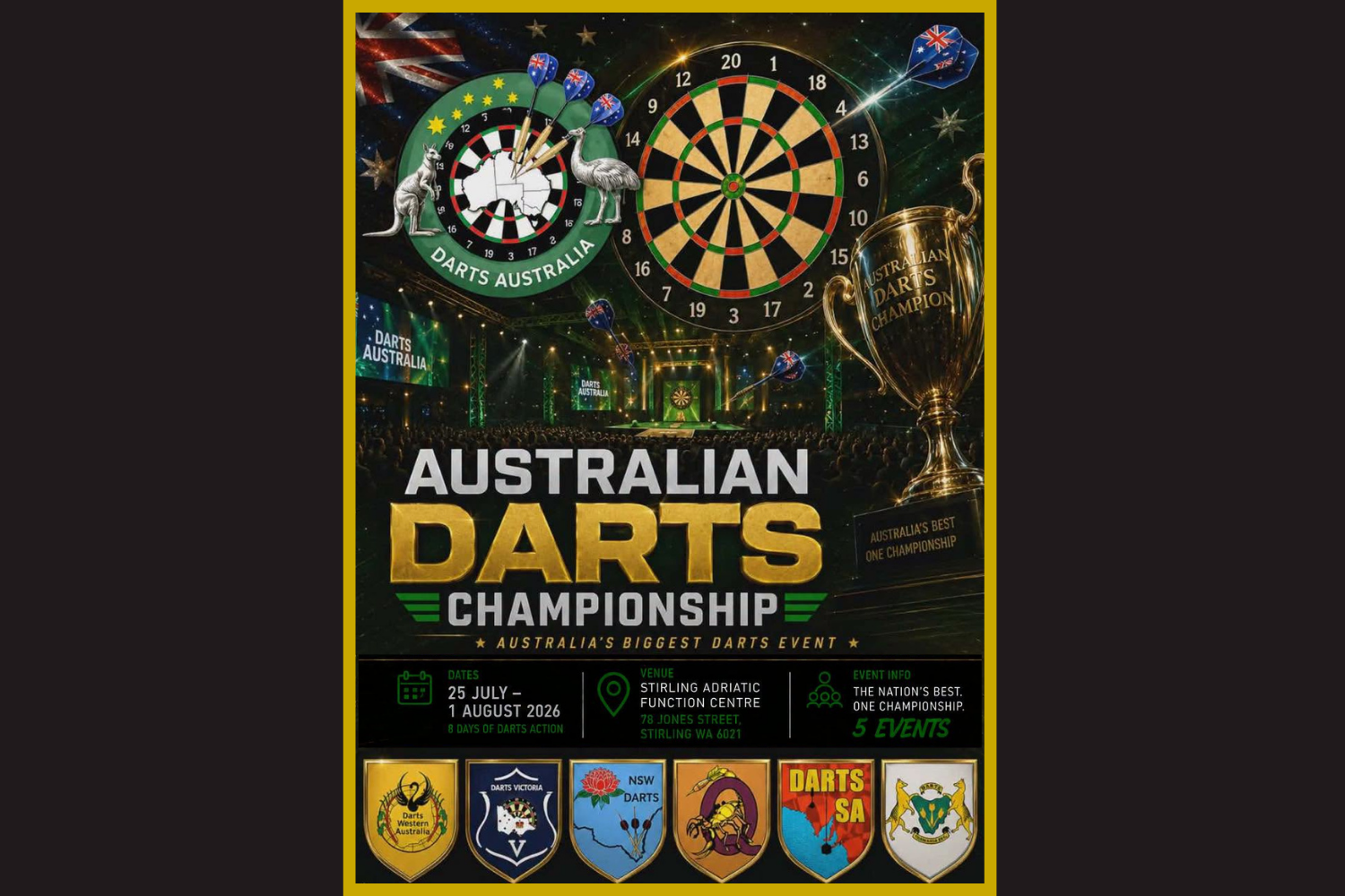 45th Australian Darts Championship 2026