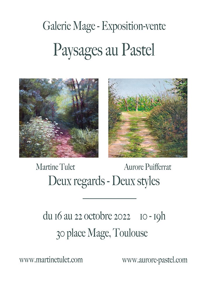 Exposition de peinture à la Galerie Mage à Toulouse