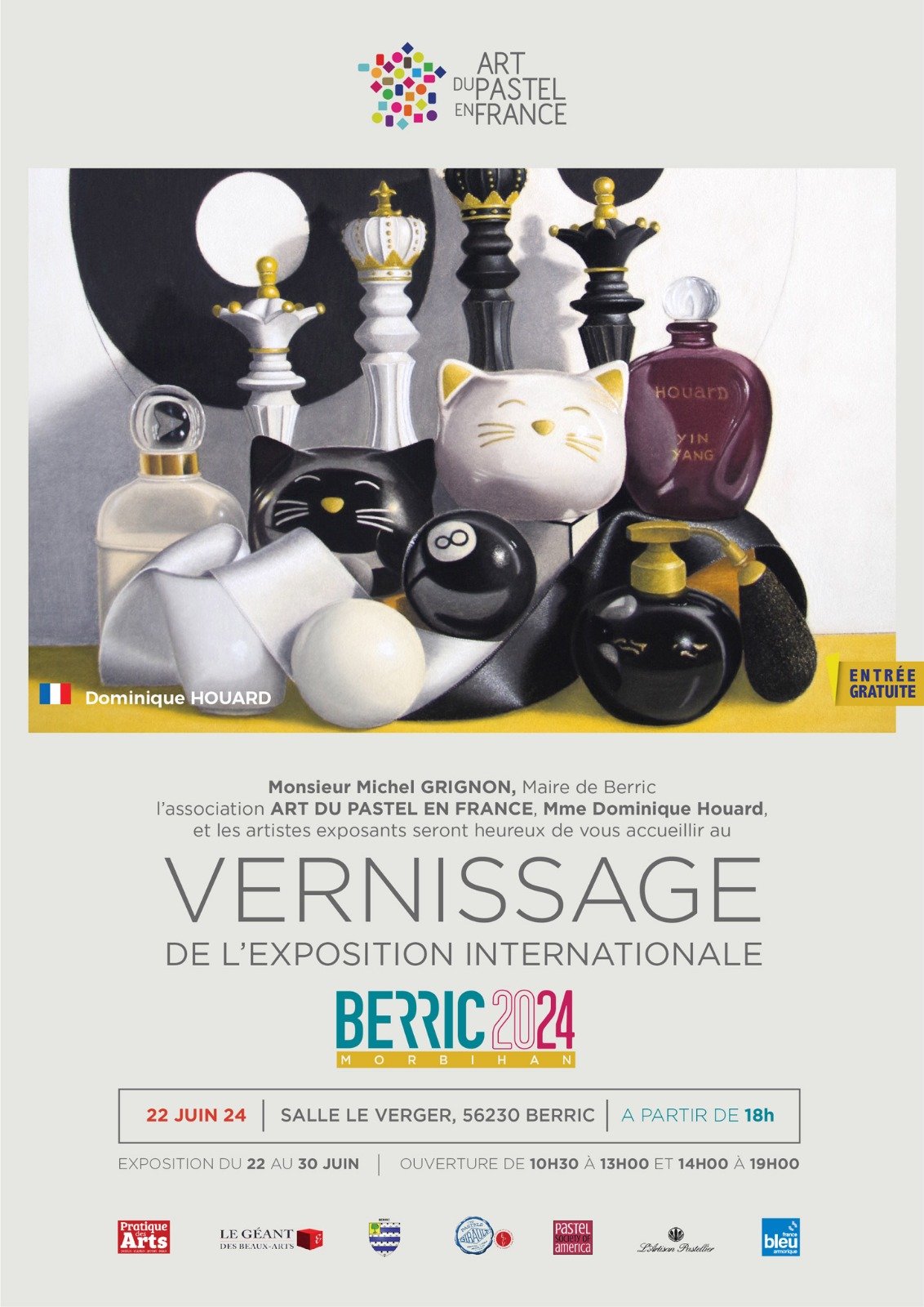 Exposition Internationale du Pastel BERRIC 2024