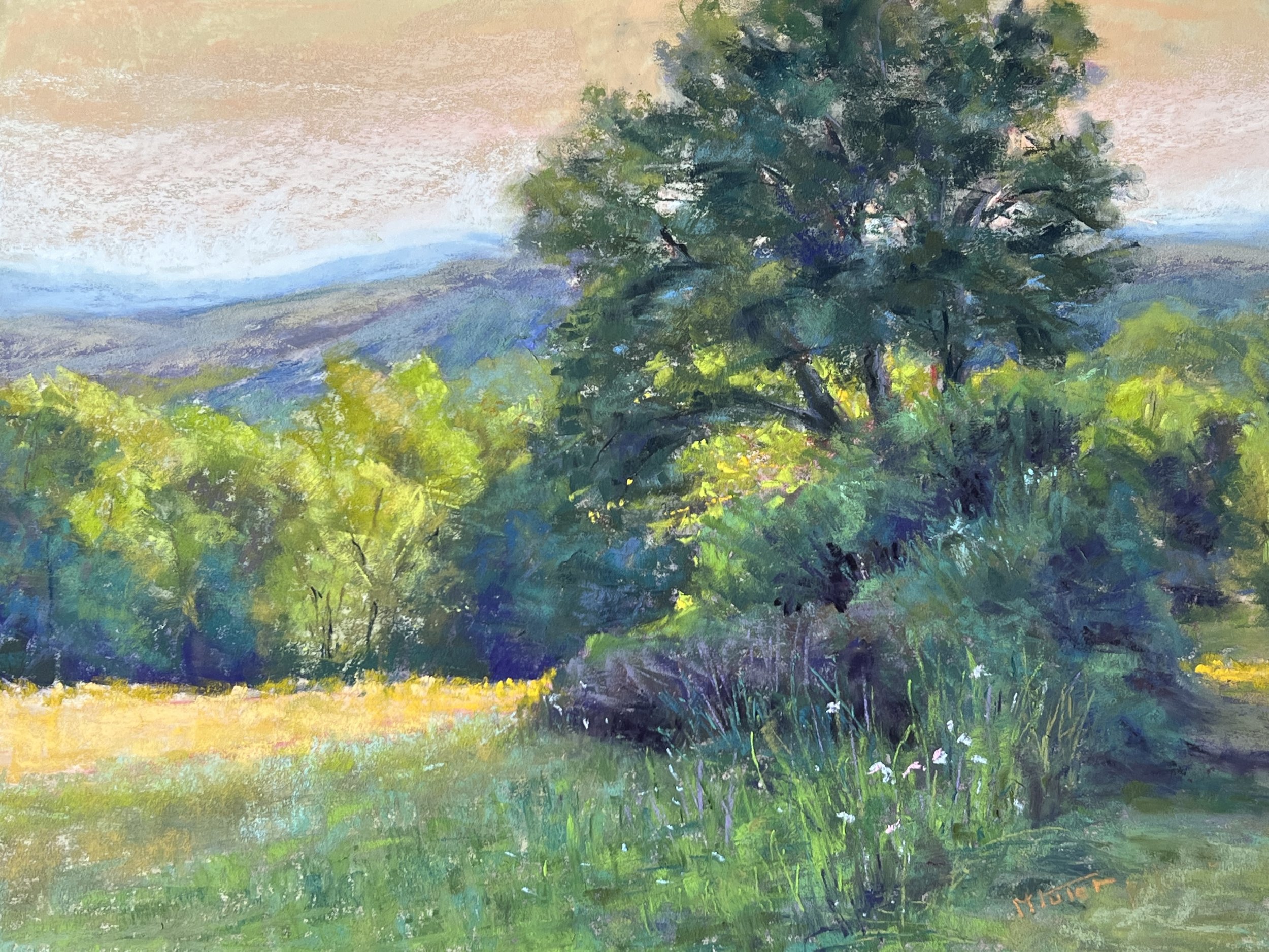 306-2023 Coucher de Soleil en Dordogne 34x44.JPG