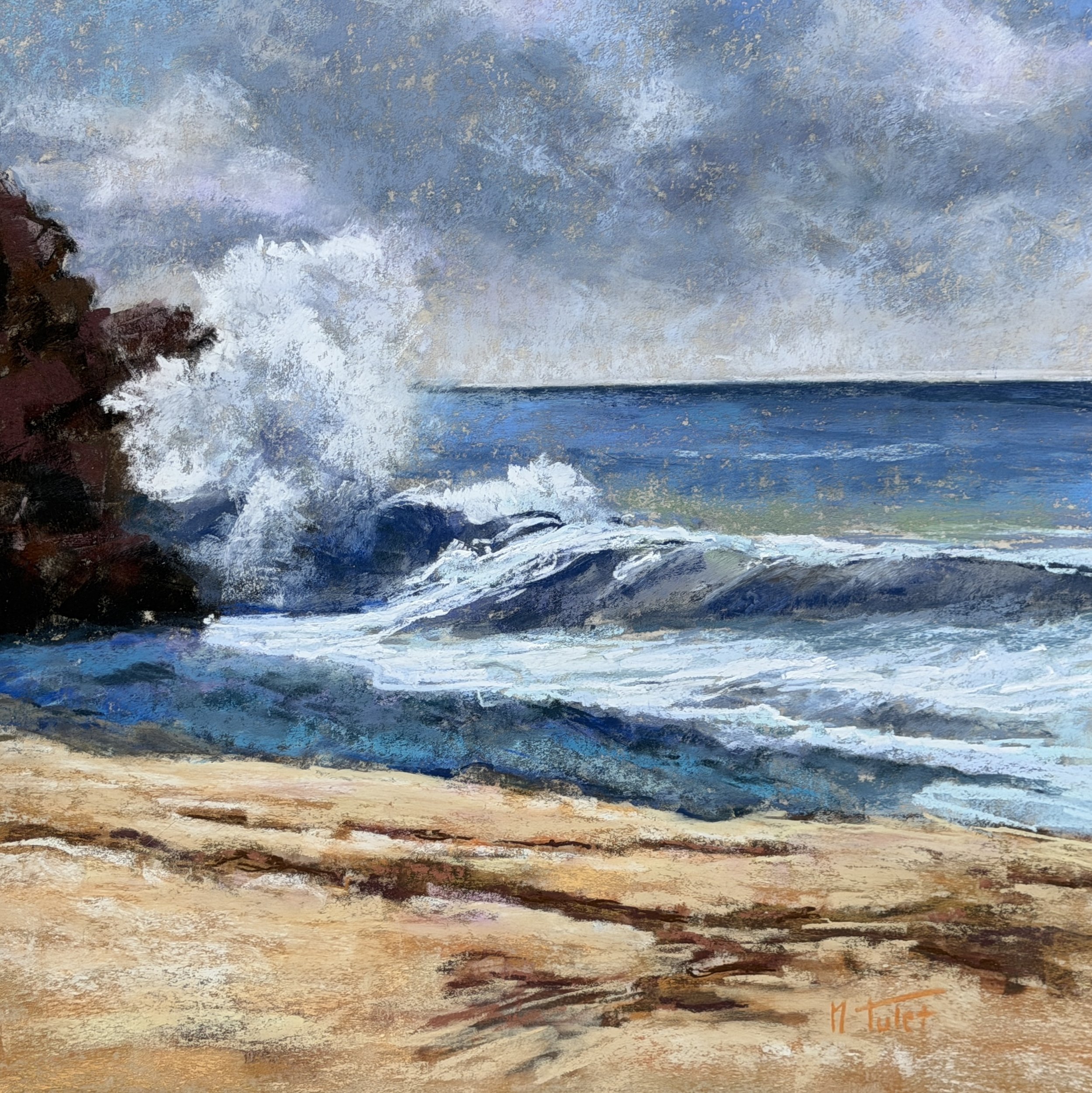 Blue Serenity 40x40