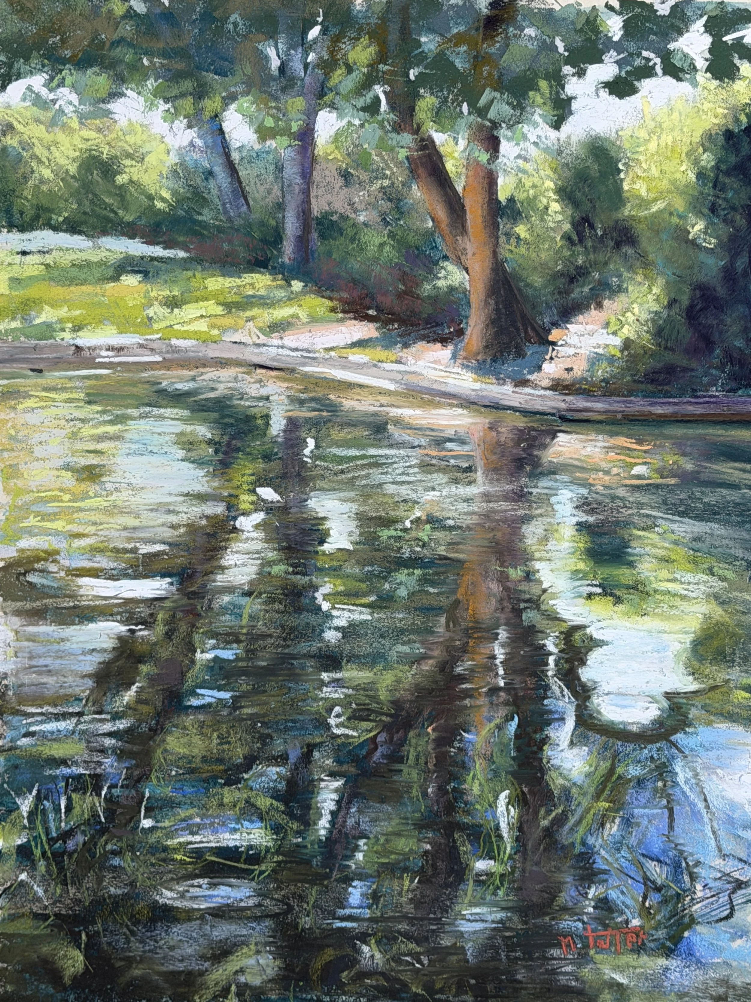 Wild Reflection 40x40