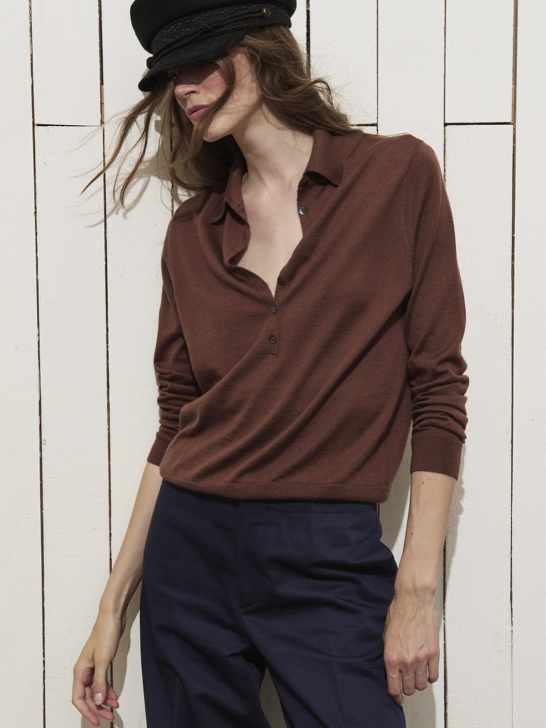 BE YOU - G&eacute;raldine Alasio introduces the cashmere&amp;silk yarn: pure luxury, naturally refined 
_____________________
⠀⠀⠀⠀⠀⠀⠀⠀⠀
&lsquo;The Hamptons&rsquo; Allure&rsquo; Spring Summer 2026 Collection 
⠀⠀⠀⠀⠀⠀⠀⠀⠀
Photographer @paolo_barbi
Model 