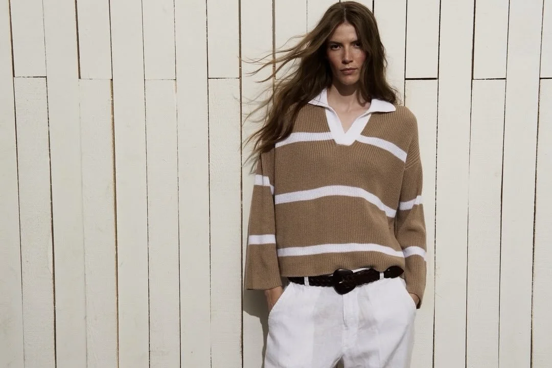 Crafted in cotton and cashmere.
A striped polo that defines relaxed elegance
______________________
⠀⠀⠀⠀⠀⠀⠀⠀⠀
#beyougeraldinealasio
#ss26