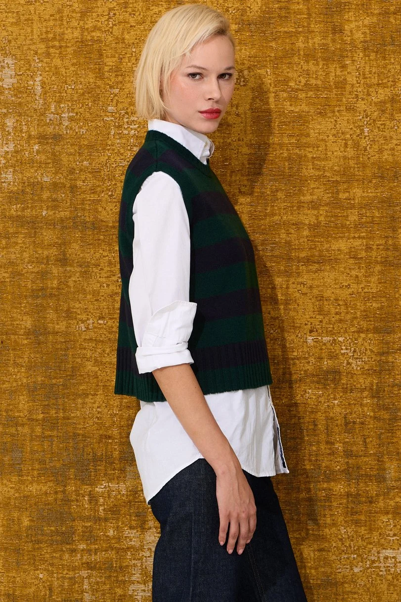 BE GLAM hunter green-navy side.jpg