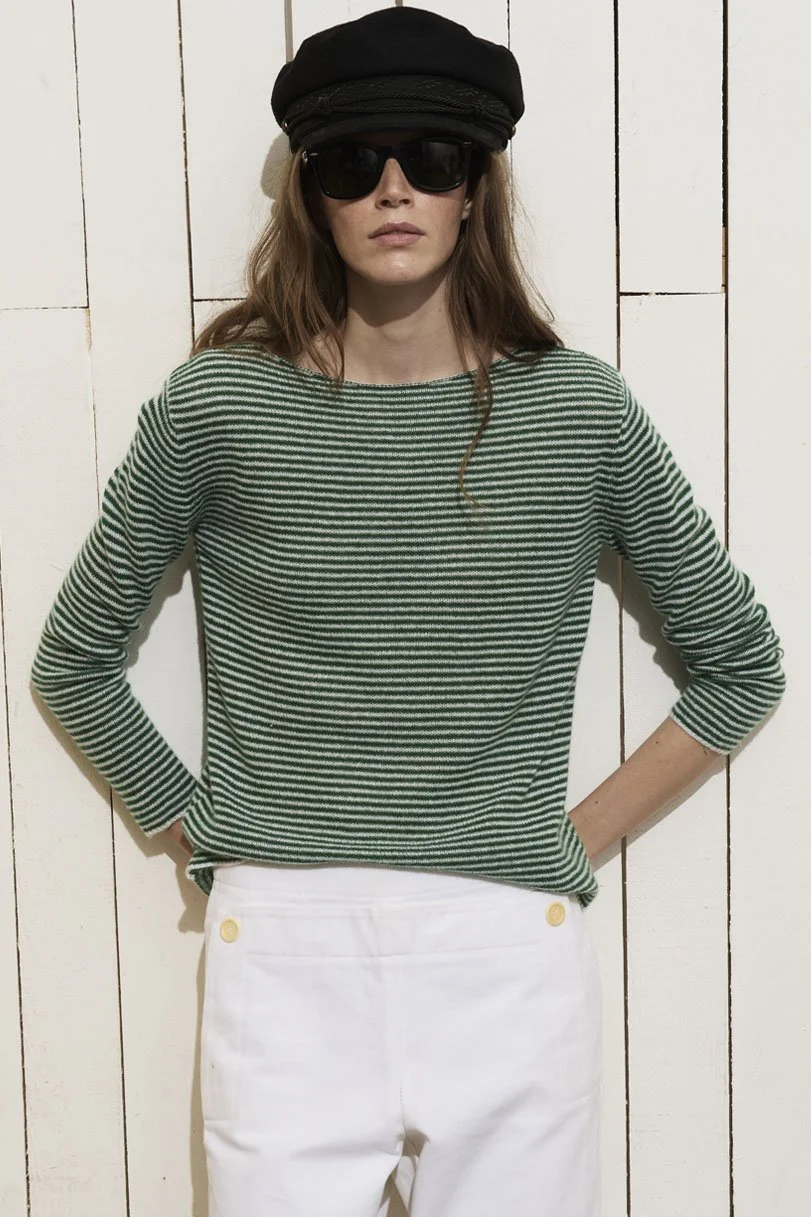 MILLERIGHE NUVOLA "BE SMART" BOATNECK