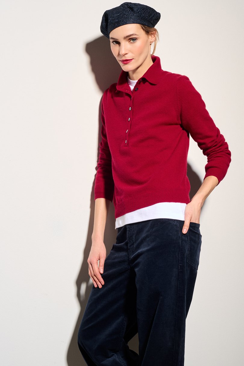 CLASSIC "BE DELIGHTFUL" POLO NECK