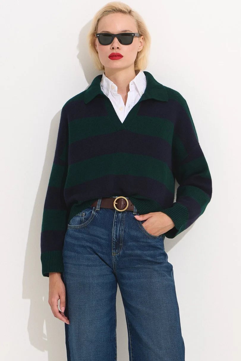 BE PEACHY huntergreen-navy front.jpg