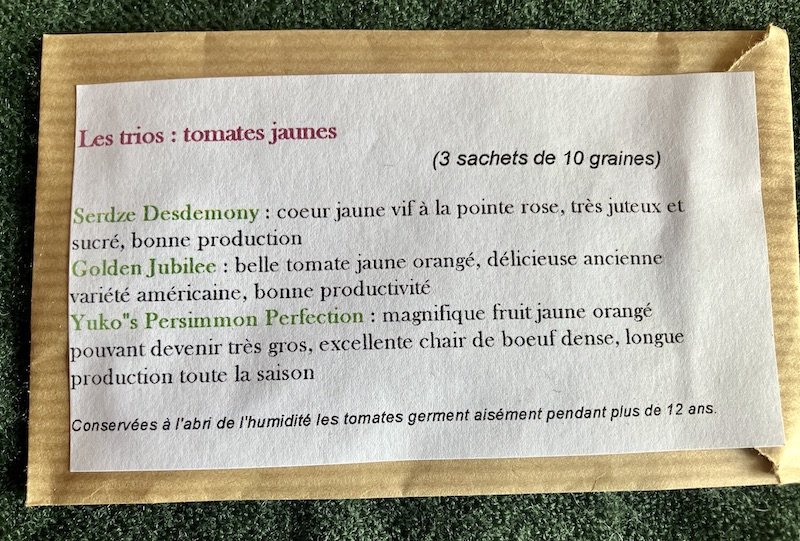 Tomates jaunes