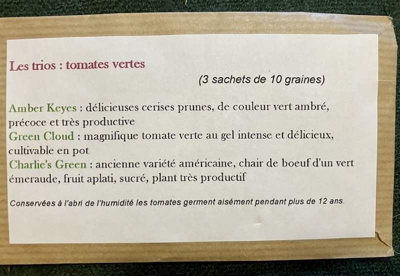 Tomates vertes