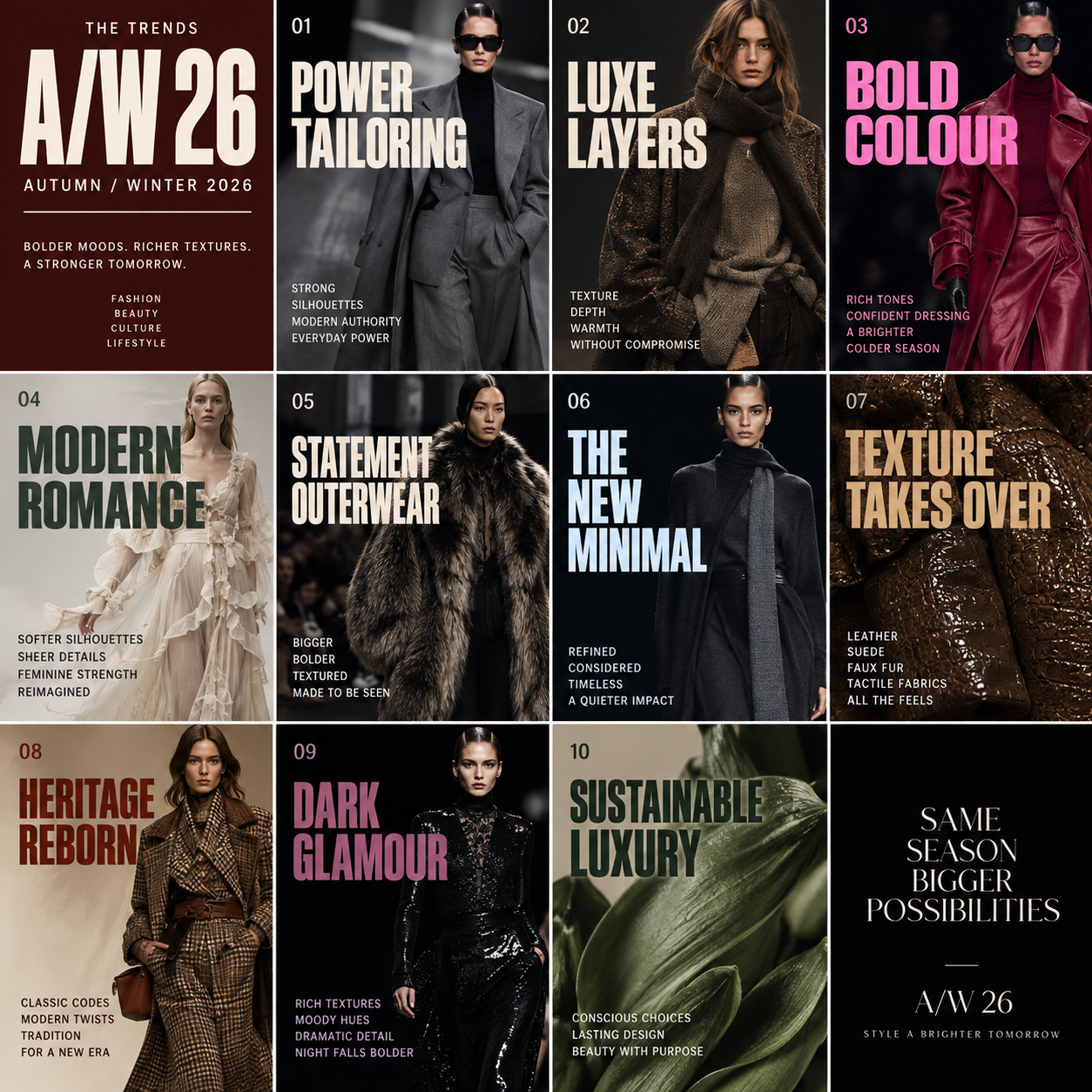 A/W26 Fashion Trends