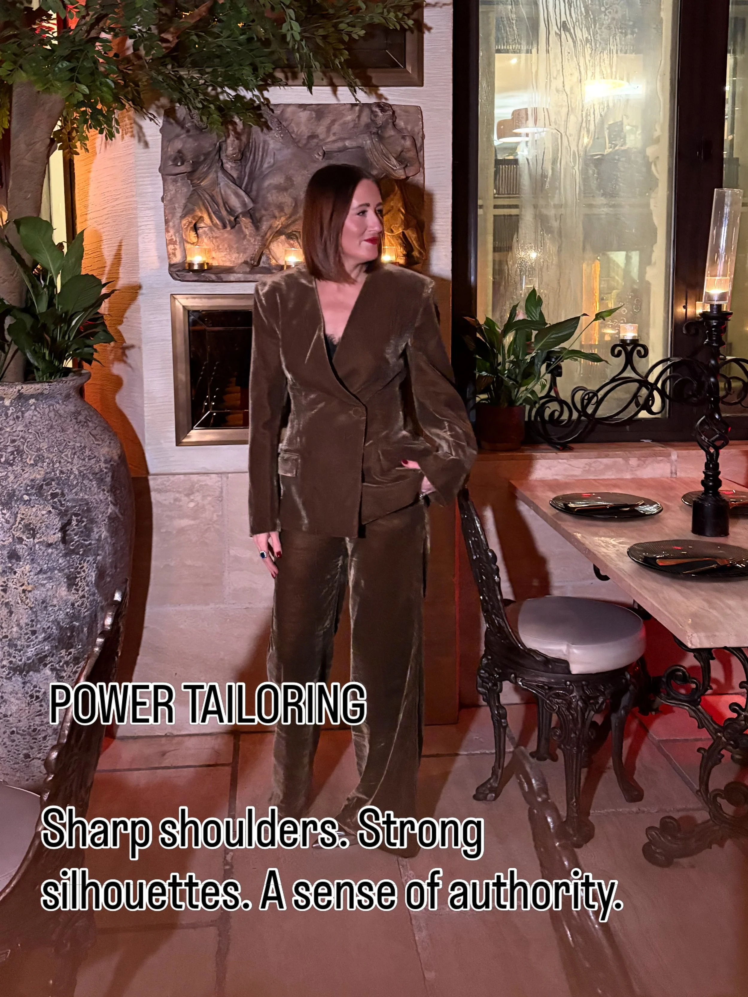 POWER TAILORING

Sharp shoulders. Strong silhouettes. A sense of authority.

For A/W26, tailoring takes centre stage&mdash; from oversized suiting and structured coats to beautifully cut separates that bring confidence to everyday dressing.

Think st
