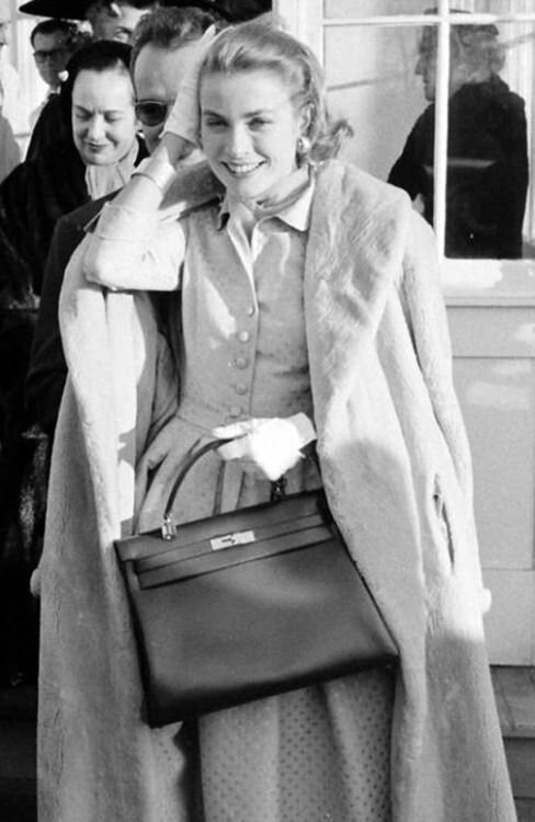 Grace Kelly and the famous Hermès bag — Salon Pygmalion