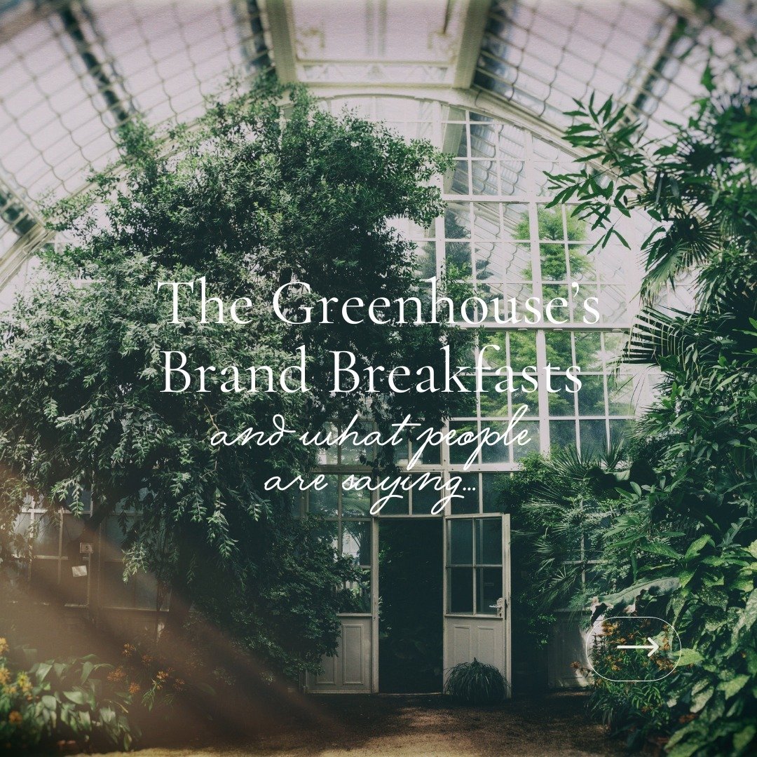 The Greenhouse is growing... we've had our first two successful brand breakfast's with the third around the corner &amp; new brands coming on board to turbo-charge their growth. 🌱⁠
⁠
We've had talks by the excellent Sian Conway-Wood and Dr Andrew Lu