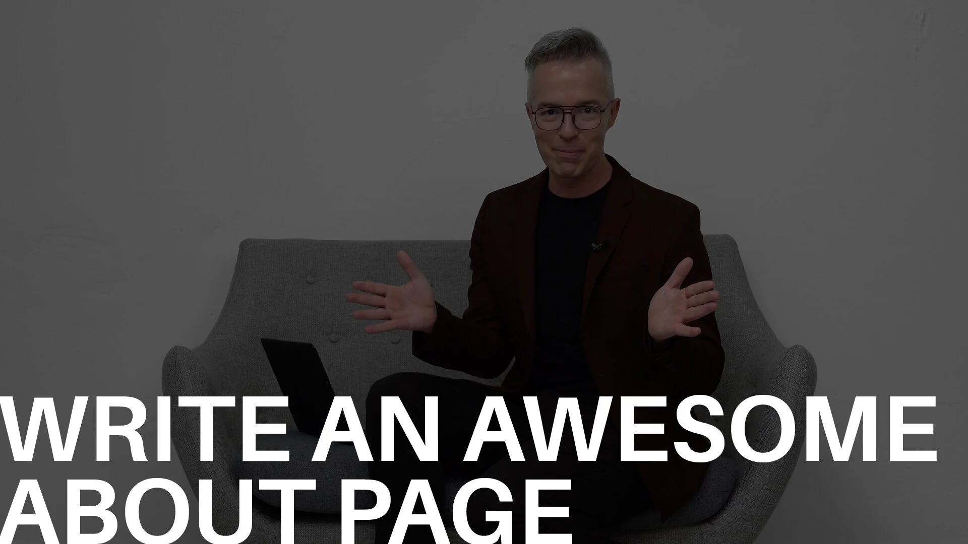 Write An Awesome About Page
