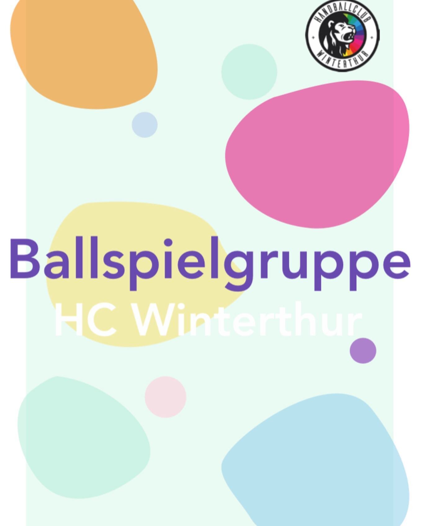 Auch die Kleinen haben bei uns Platzt! @ballspielgruppe_winterthur Kommt doch vorbei!🥰