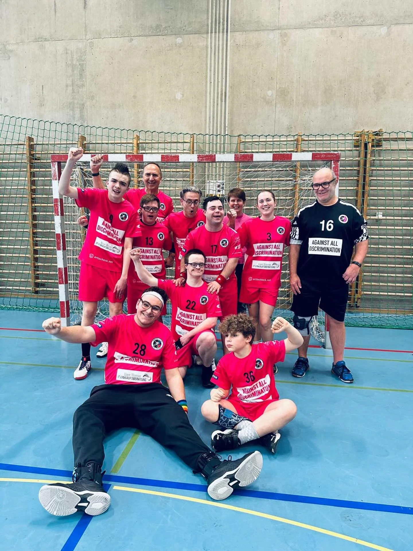 Unsere Unified Mannschaft strahlt in Pink🩷✨