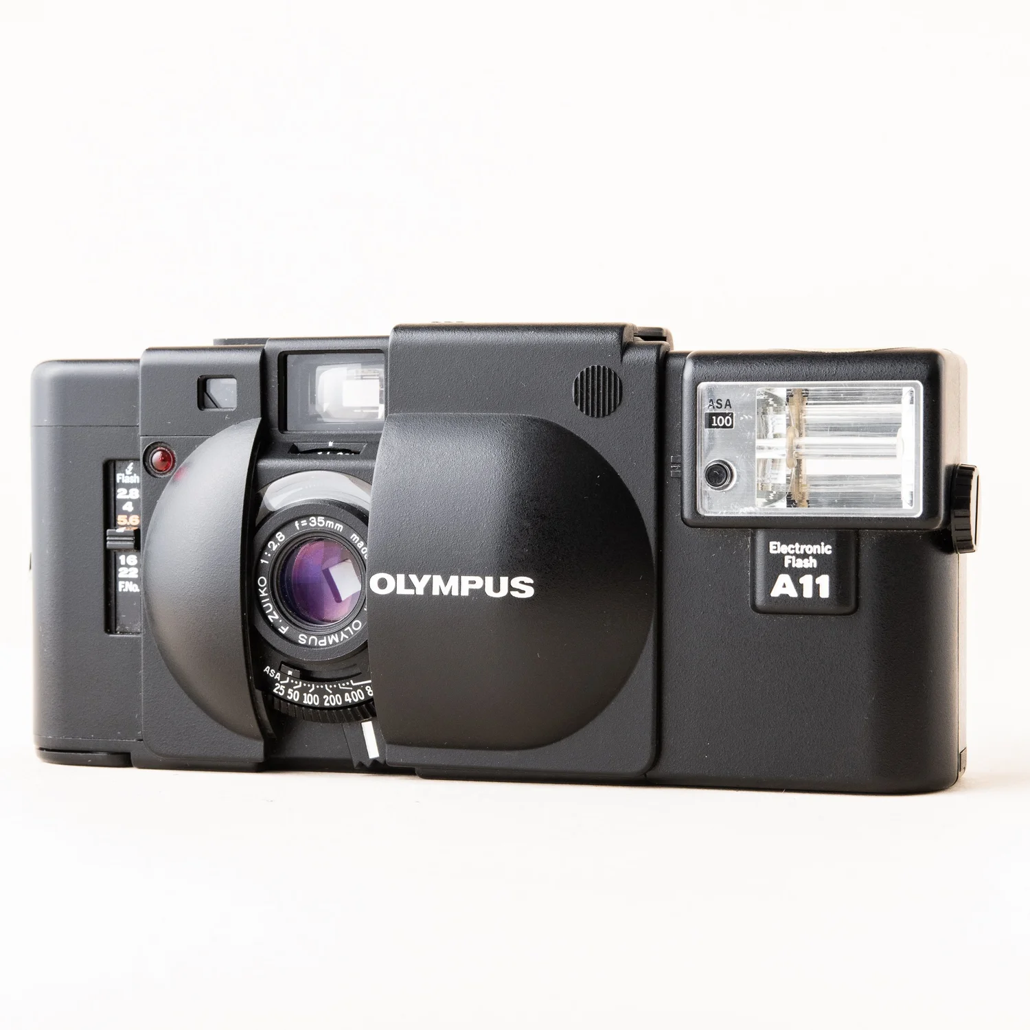 Olympus XA + A11 Flash — Analogue Supply