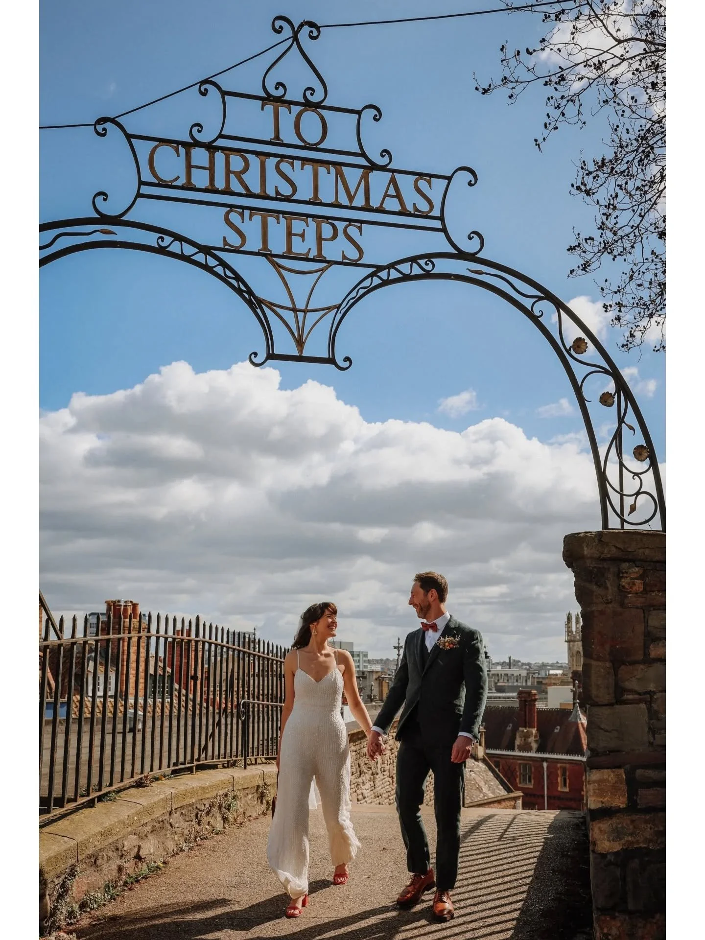 Such a beautiful set of wedding photos taken around the Christmas Steps Arts Quarter by @weddingsbyellydeakin @ellydeakin of Robyn and Mike's wedding the other week! ❤️❤️ Thanks so much for letting us share them! ❤️❤️ #christmassteps #christmasstepsa