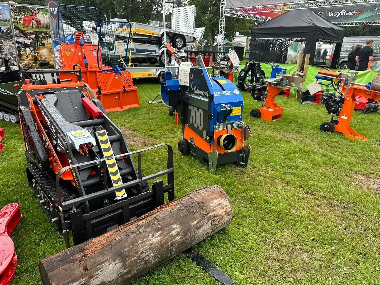  Cormidi and Balfor Machinery on show at the Royal Welsh Show. 