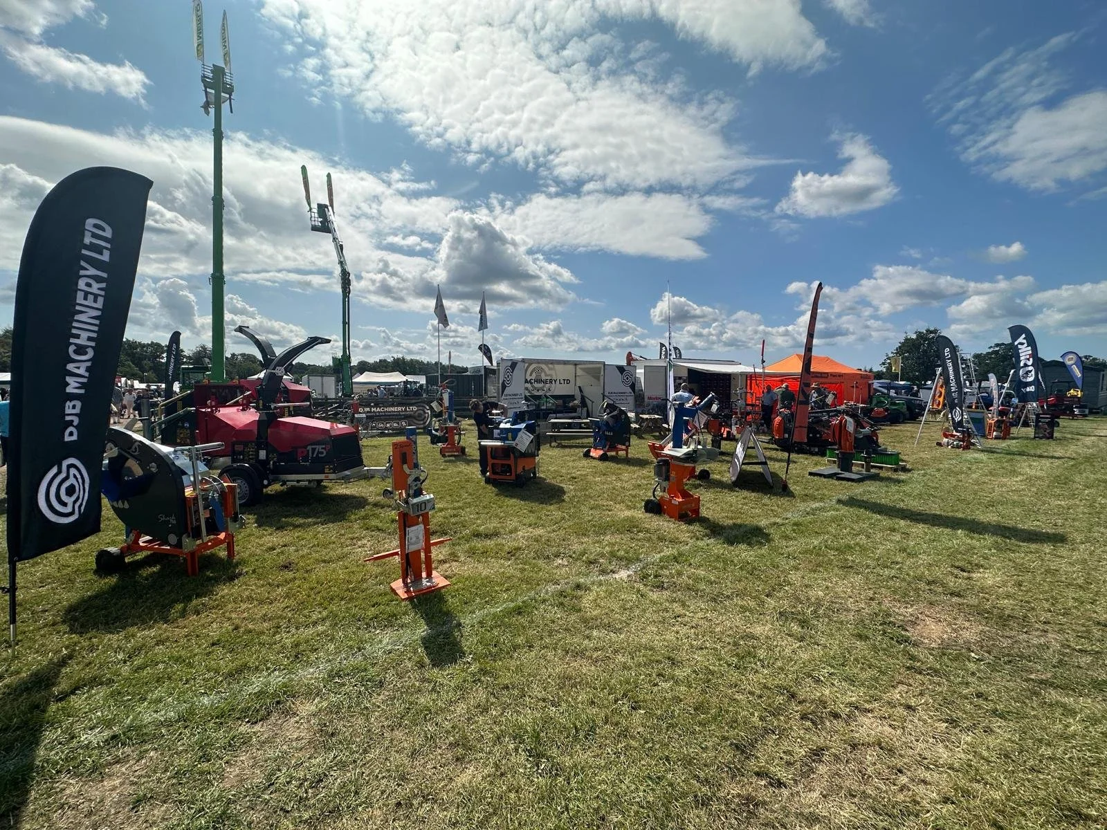  The sun managed to shine at the New Forest Show. 