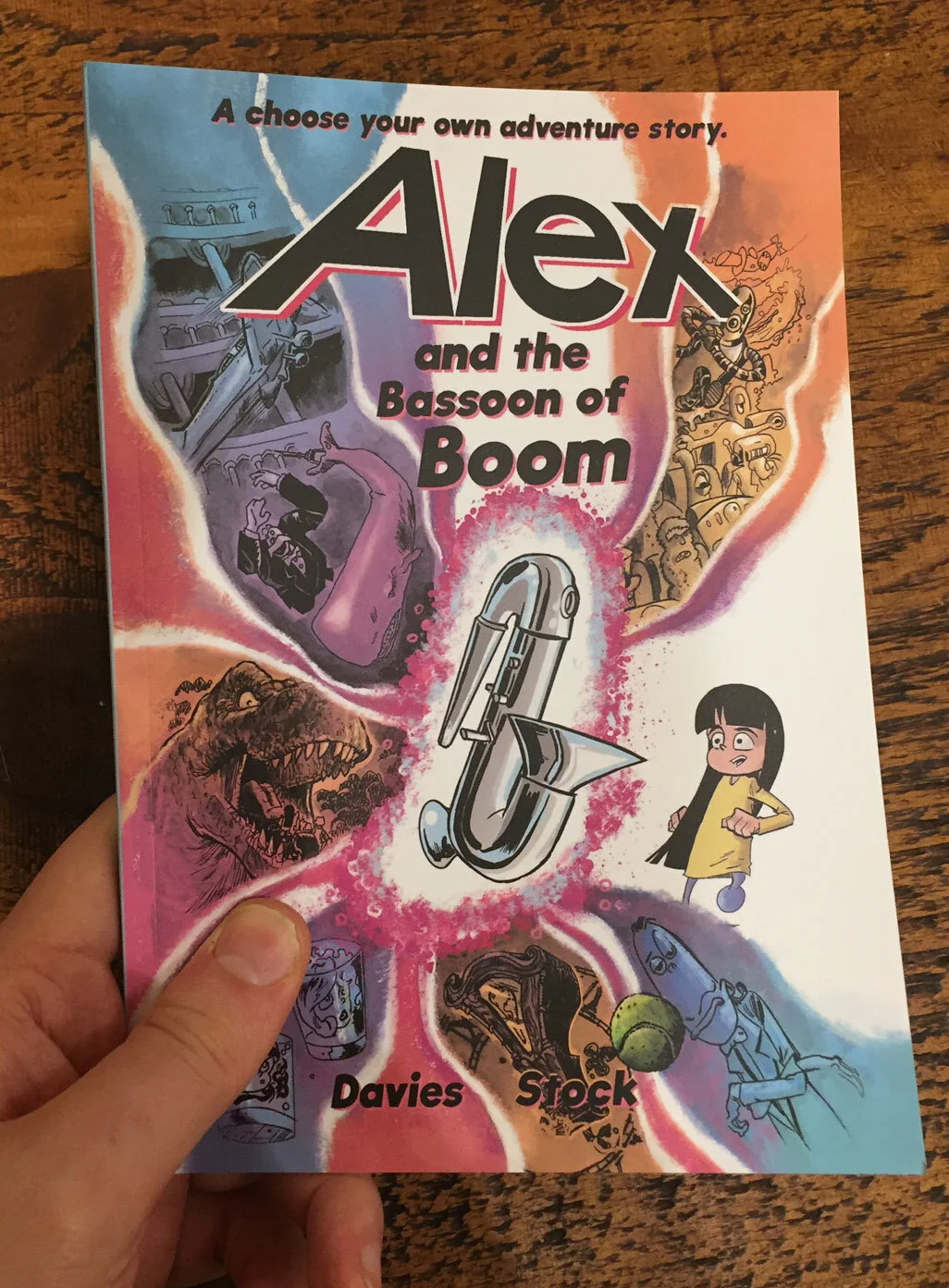 Alex and the Bassoon of Boom — Jack Davies Art