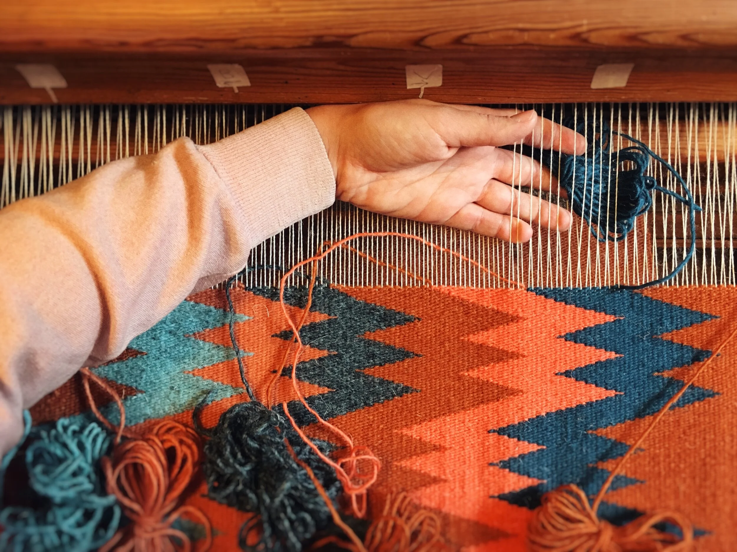 Midnight Dazzler blanket — Miriam parkman textiles