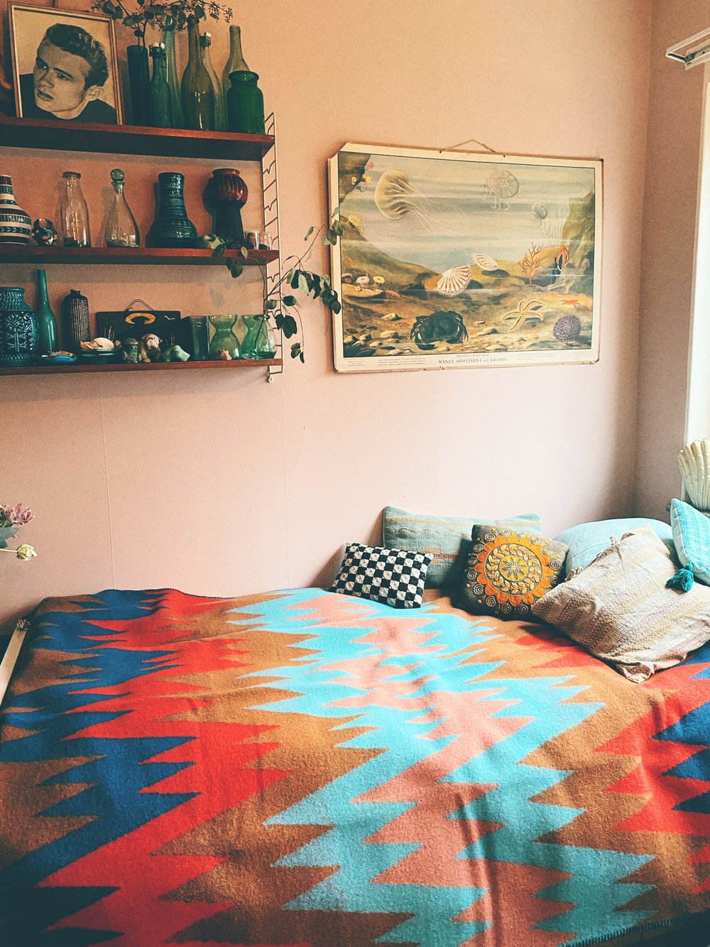 Midnight Dazzler blanket — Miriam parkman textiles