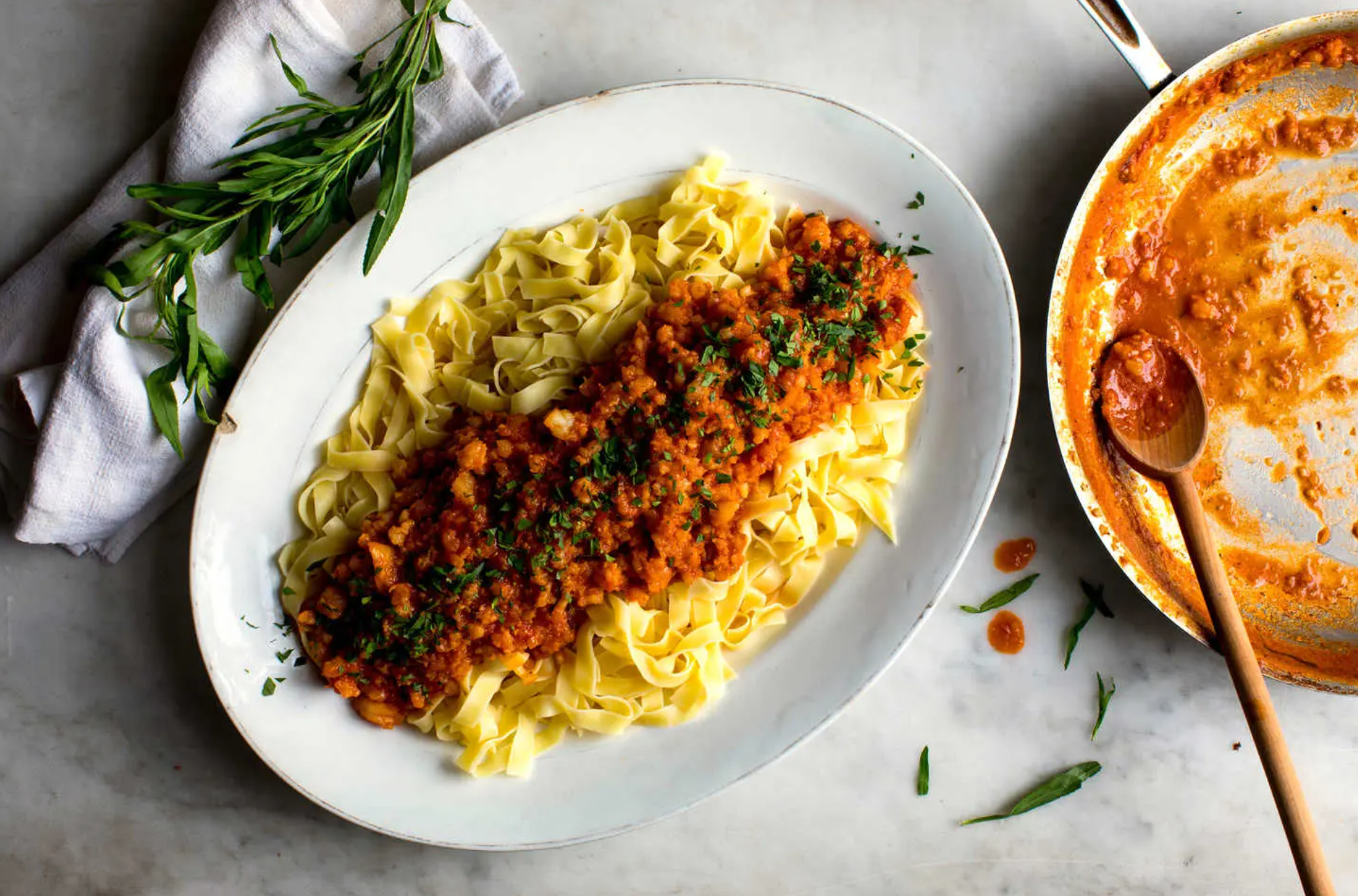 Shrimp Bolognese