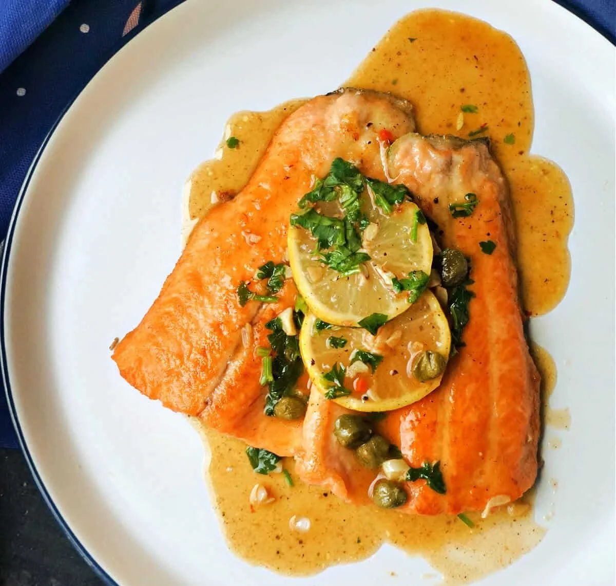 Trout Piccata