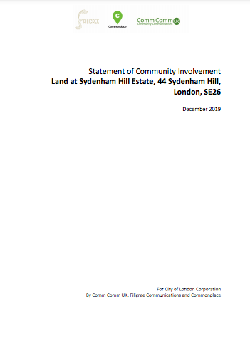 Statement of Community Involvement