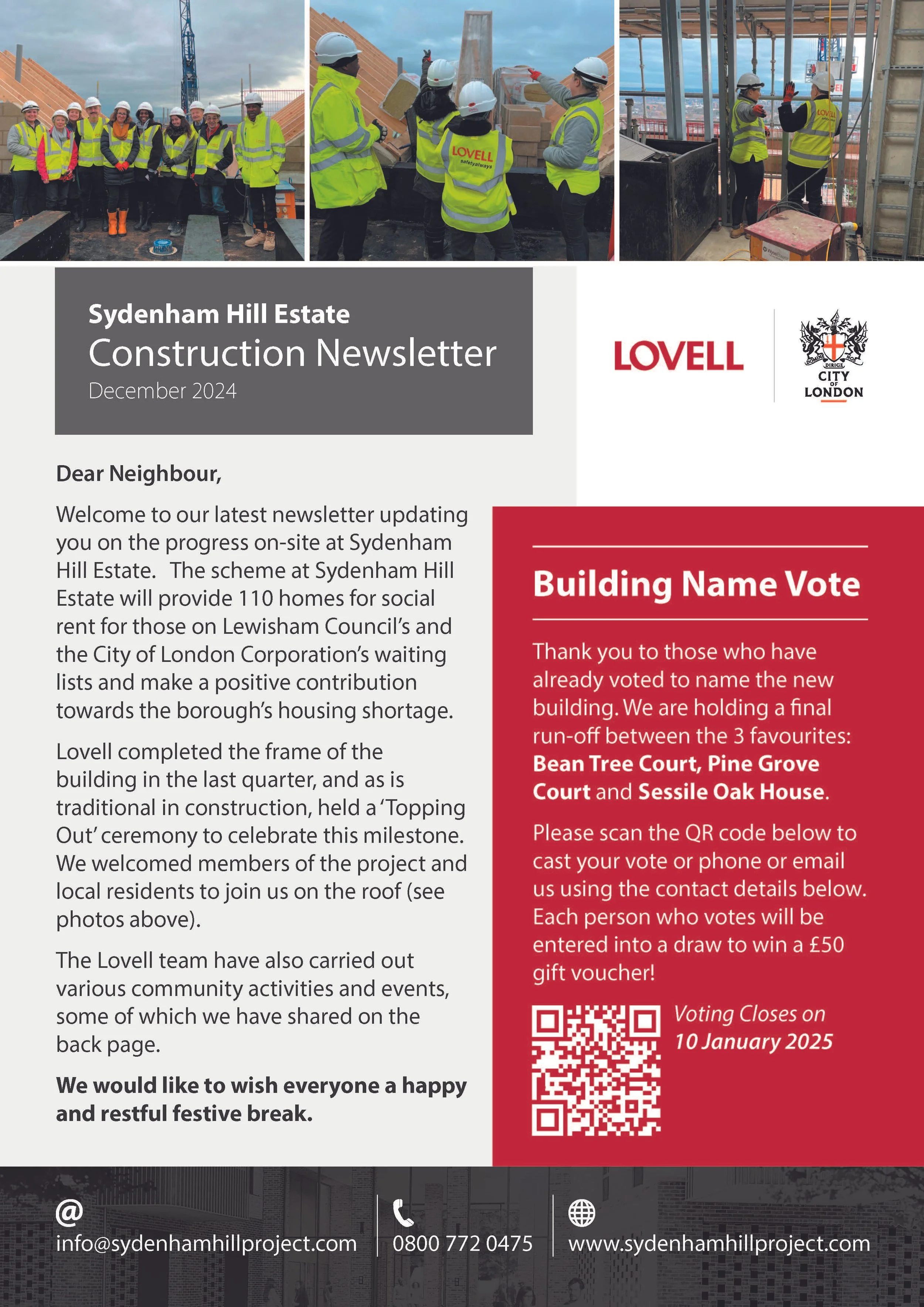 Construction Newsletter - December 2024