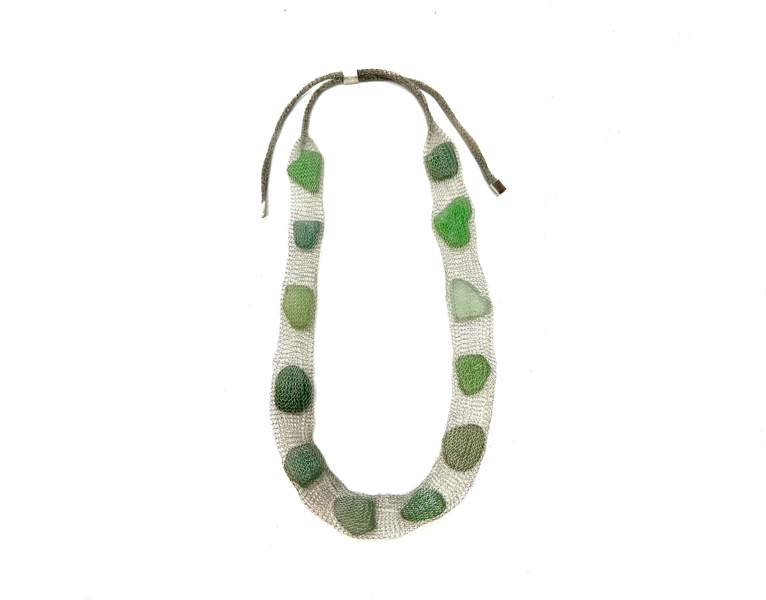 'Mesh' Necklace by Ela Bauer
