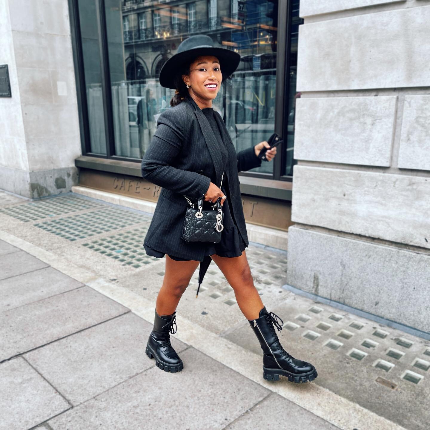 These boots were made for walking (and to be my obsession) 
&bull;
&bull;
&bull;
&bull;
&bull;
#LuxuryFashion #ChristianDior #MiniLadyDior #Prada #PradaBoots #PradaMonolithBoots #BlackWomenInLuxury #LuxuryFashionDaily #LuxuryLiving #LondonLife #regen