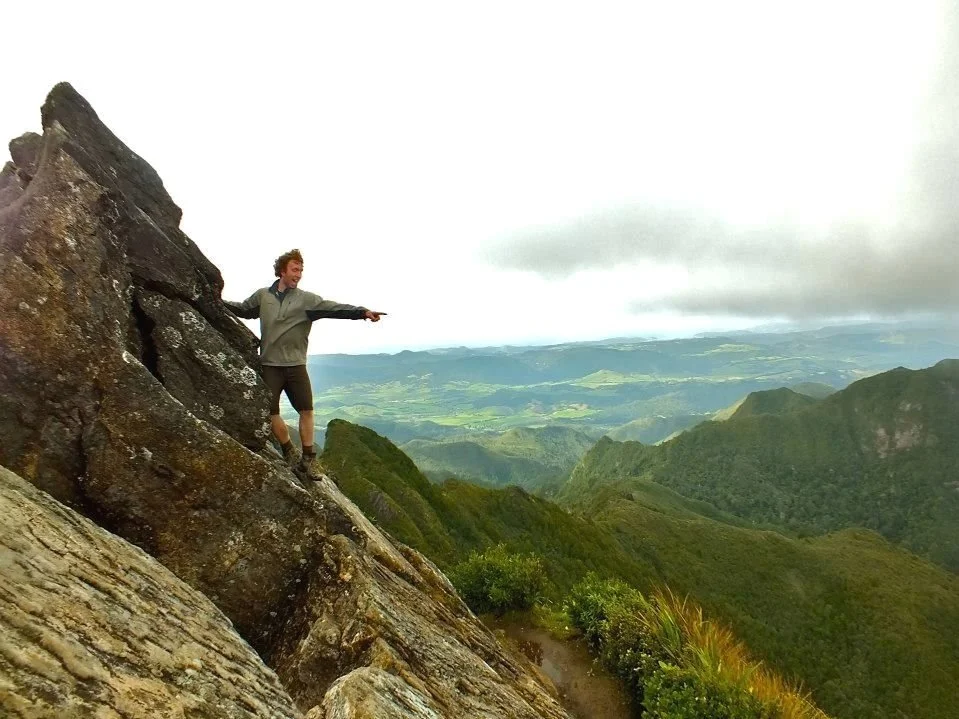 Above the clouds exploring the world.