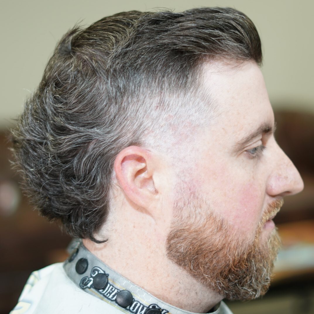 He wanted something that screamed &ldquo;MURICA&rdquo; , so @_drewbreeze_  slapped him with his modern version mullet.. #fadedcrownbarbershop #jacksonnj #oceancountynj #monmouthcountynj #howellnj #milstonenj #jacksonlibertyhighschool  #jacksonmemoria