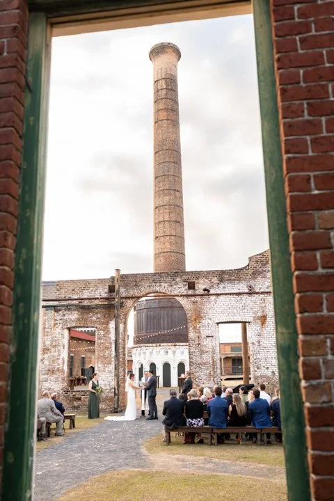 GA State Railroad Museum Wedding