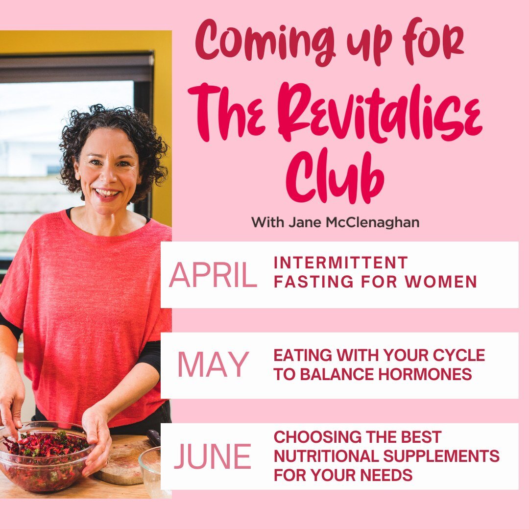 Here's what's in store for our Revitalise Club over the next few months...

There is a lot of information out there about intermittent fasting - and a lot of misinformation!

In April our Revitalise Club members will find out what works and what does