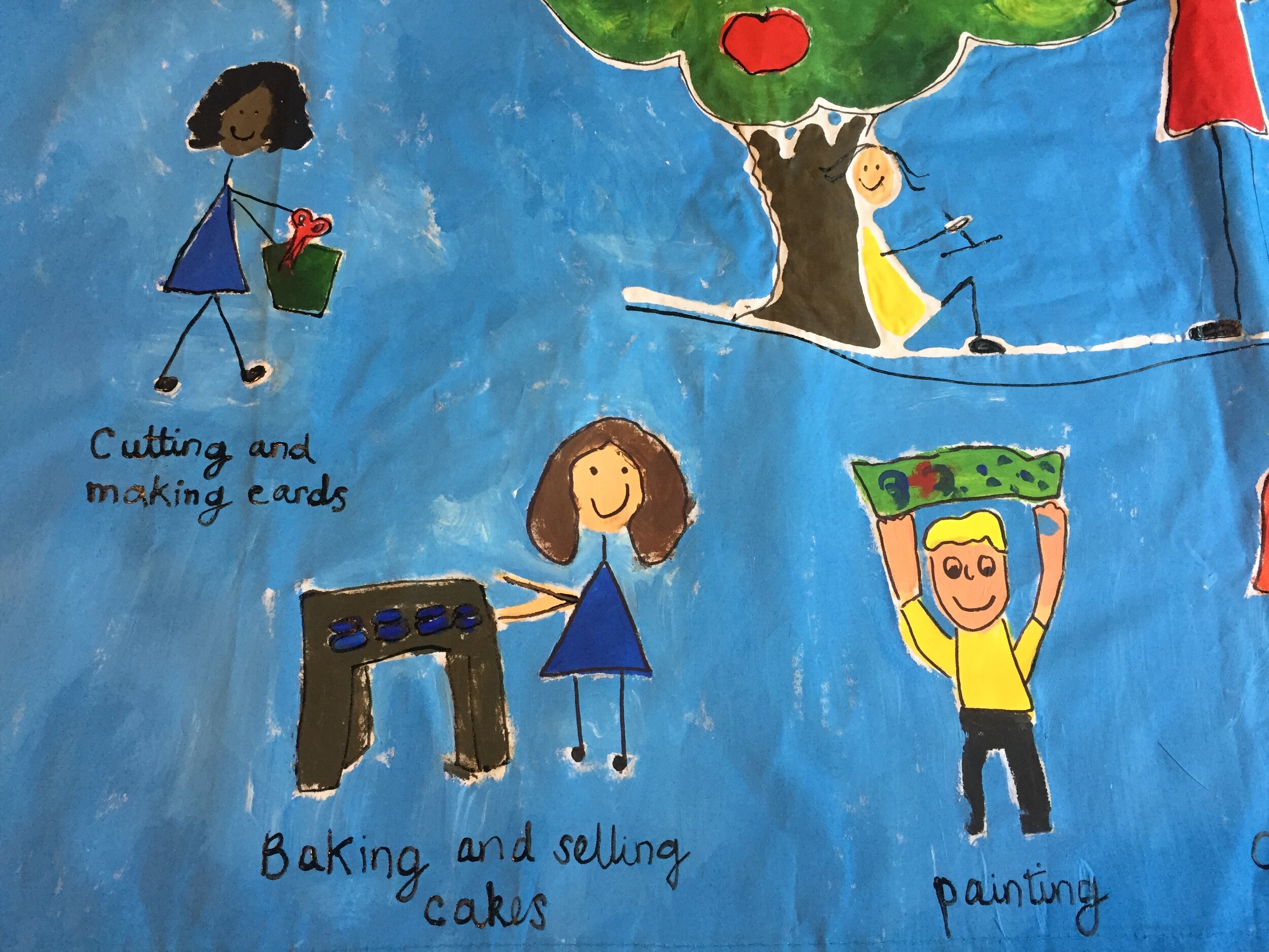 detail from Farmer's Market Banner