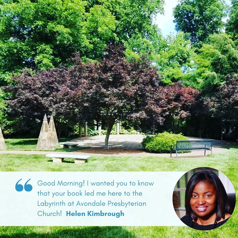 Thank you WF&amp;S Coach and friend Helen Kimbrough @helenhk4 for a wonderful message this week. ✨✨

I love knowing that #thelastordinaryhour is helping people discover the power of a Labyrinth and Helen visited the very one I wrote about in the book