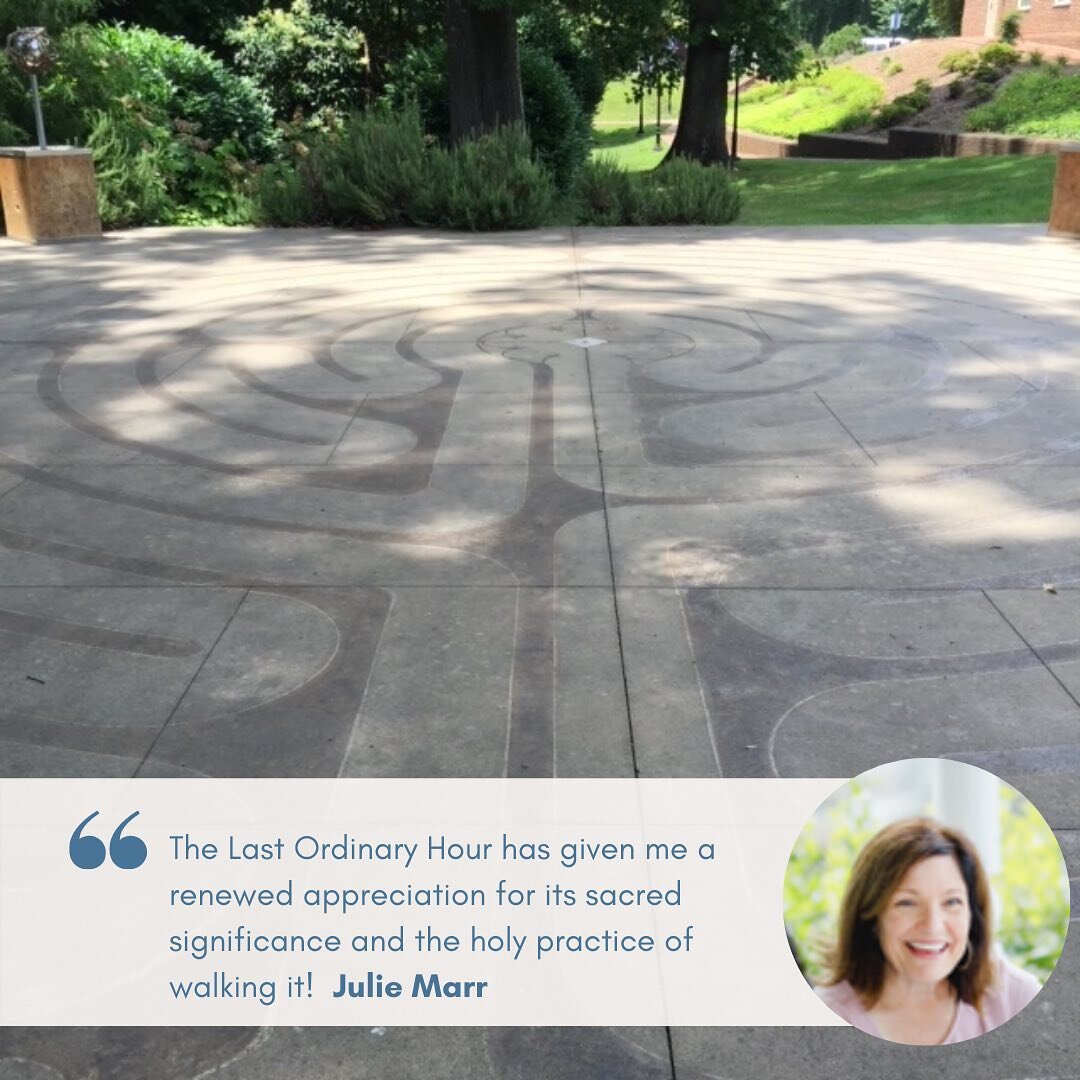 Happy Meditative Monday! ✨✨Got this lovely labyrinth photo and message from WF&amp;S coach and soulful friend Julie Marr @juliedegnimarr  who wrote:

 &ldquo;I&rsquo;ve always loved the beautiful, peaceful labyrinth at Myers Park Baptist Church (Char