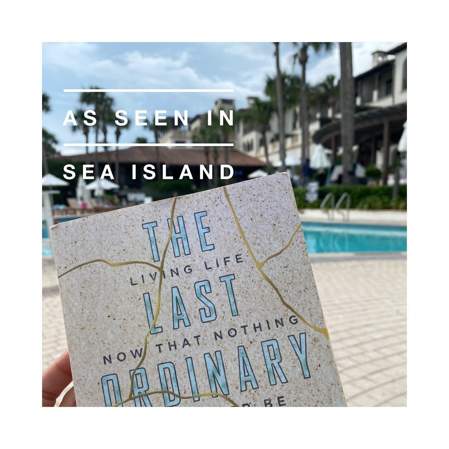 My first &ldquo;family read&rdquo; (that I know of!)❤️Thank you Charlotte friend Priscilla Chapman @priscillachapman for sending me this great message from poolside in Sea Island Georgia:

&ldquo;I&rsquo;m at the beach with my family.  Gave your book